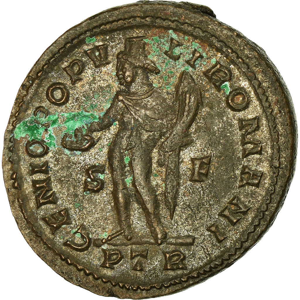 Constantius Chlorus, Follis, 303-305, Trier, Bronze, AU(55-58), RIC:602a