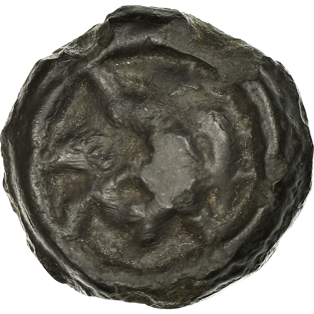 Caletes, Potin aux esses, 1st century BC, Potin, EF(40-45), Delestrée:S535B