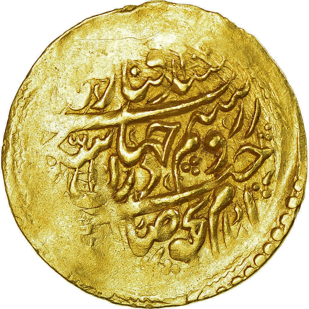 Zand dynasty, Muhammad Karim Khan, 1/4 Mohur, AH 1192 (1778), Yazd, Gold