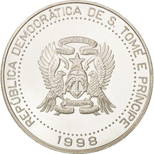 Coin, SAINT THOMAS & PRINCE ISLAND, 2000 Dobras, 1998, MS(64), Silver, KM:86