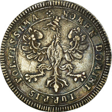 Allemagne, Jeton, Couronnement de l'empereur Charles VII, 1742, Argent, TTB