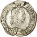 Monnaie, France, Henri III, Franc au Col Plat, 1581, Angers, TB+, Argent