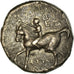 Calabrië, Stater, ca. 272-240 BC, Tarentum, Zilver, FR+, HGC:1-889var, HN
