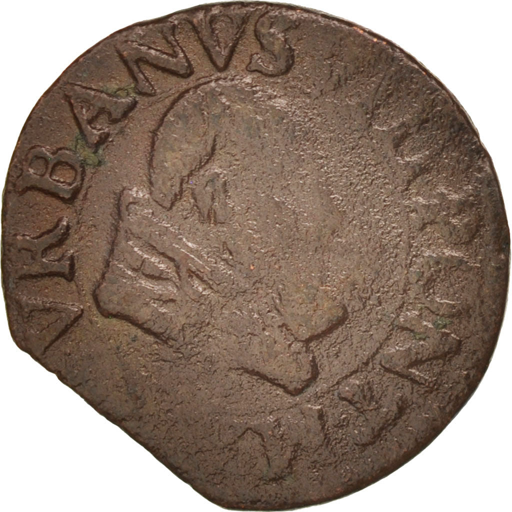 Munten, FRANSE STATEN, Quattrino, 1640, Avignon, FR, Koper, CGKL:770