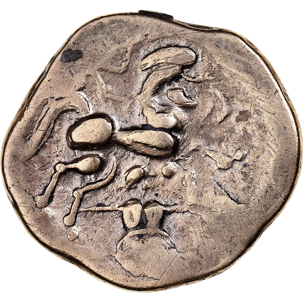 Veneti, Namnetes, Statère à la croix, 1st century BC, Elettro, MB+