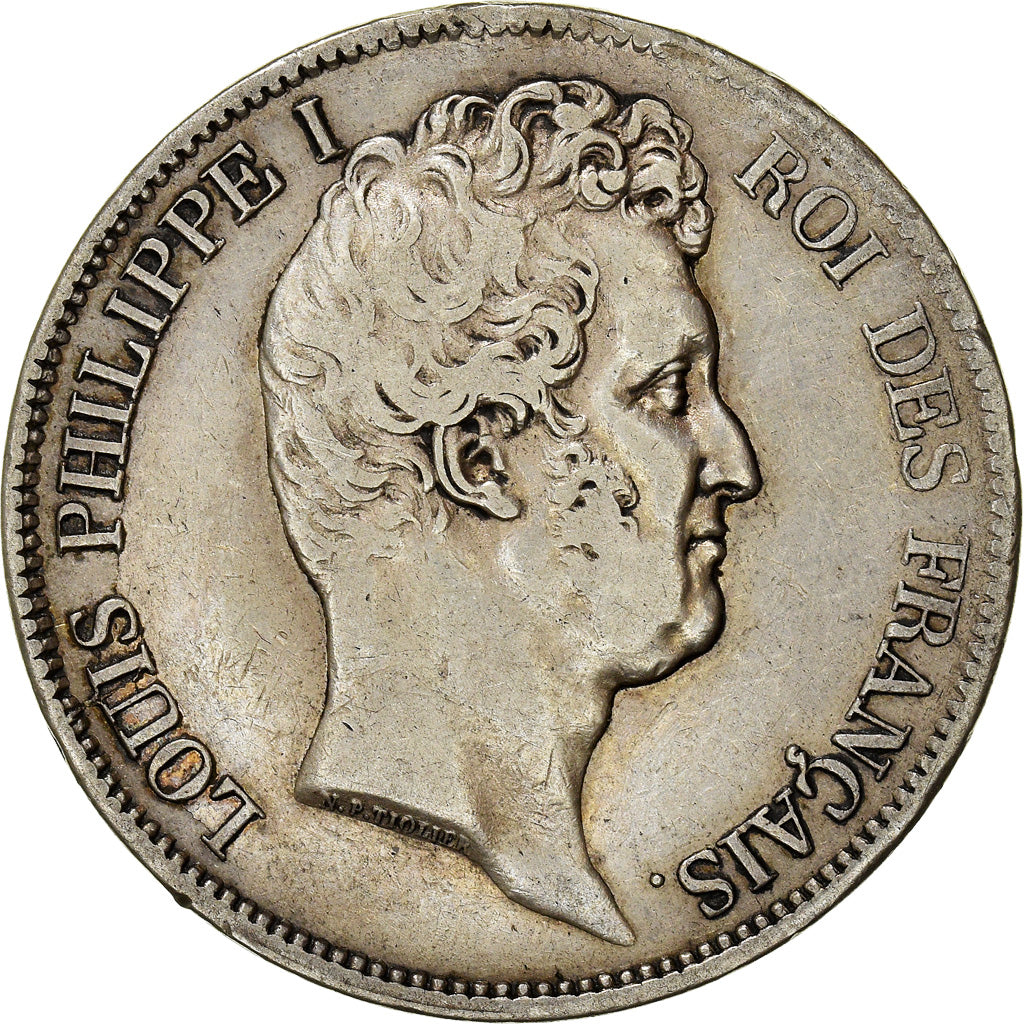 Coin, France, Louis-Philippe, 5 Francs, 1831, Marseille, VF(30-35), Silver