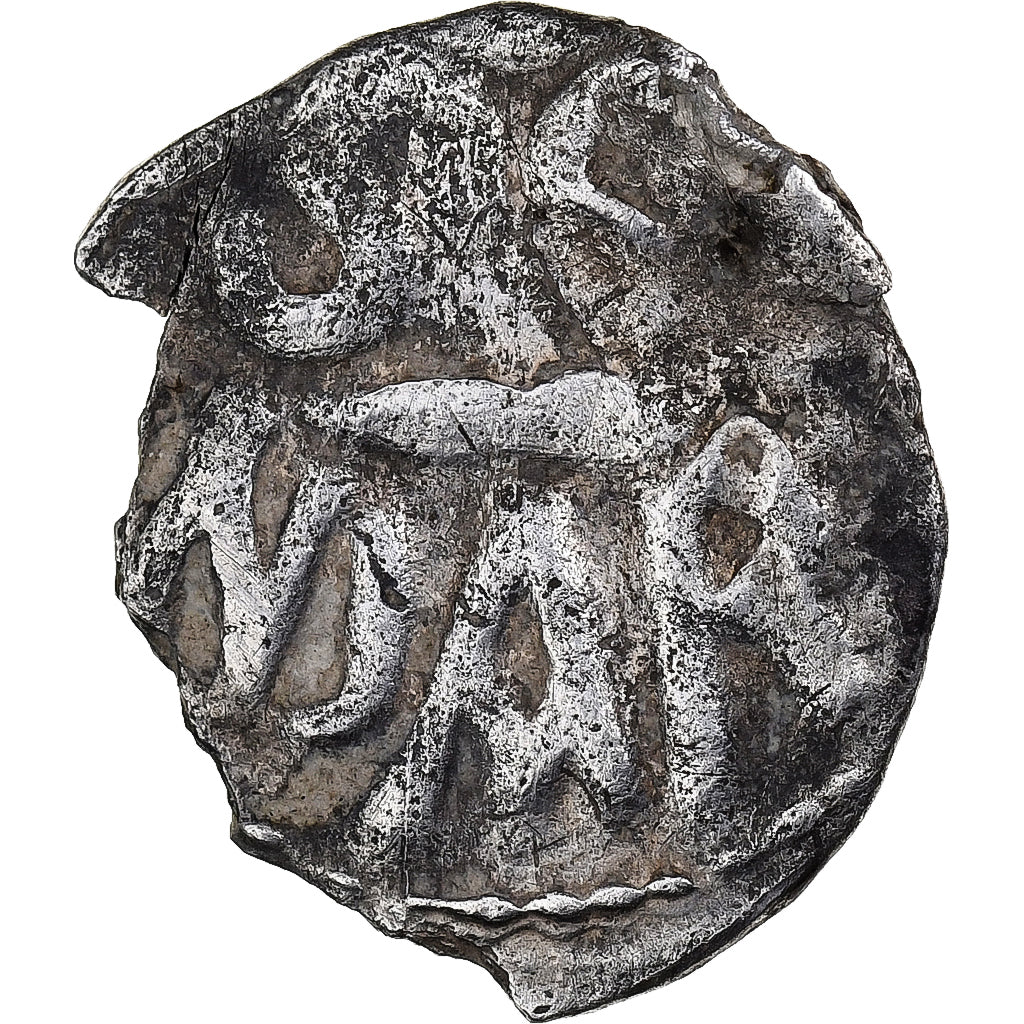 Francia, Pépin le Bref, Denarius, 751-768, Saint-Martin de Tours, Argento, MB+