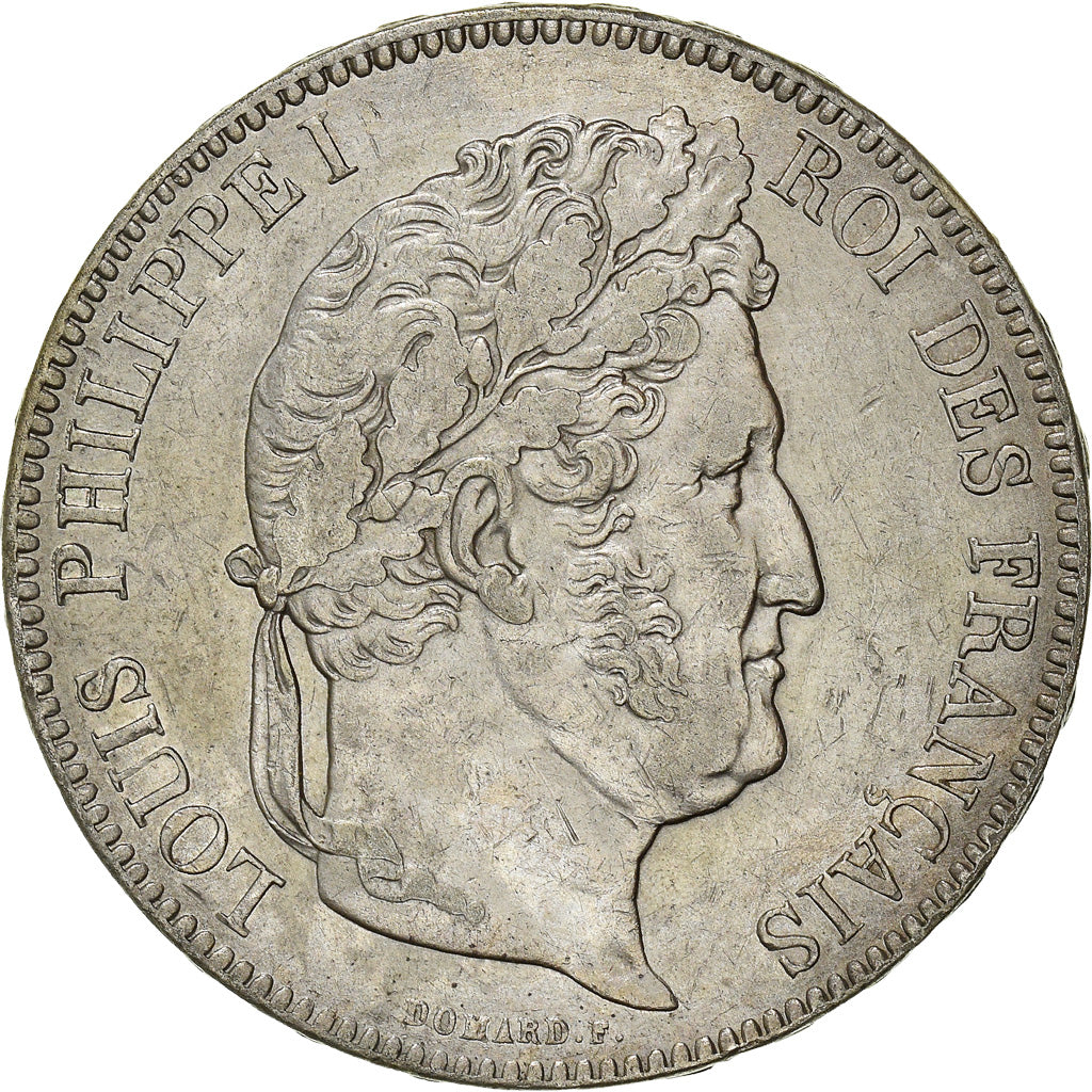 Monnaie, France, Louis-Philippe, 5 Francs, 1834, Paris, TTB+, Argent