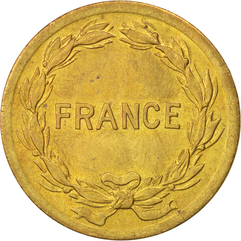 Moneta, Francia, France Libre, 2 Francs, 1944, Philadelphia, SPL, Ottone