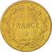 Moneta, Francia, France Libre, 2 Francs, 1944, Philadelphia, SPL, Ottone