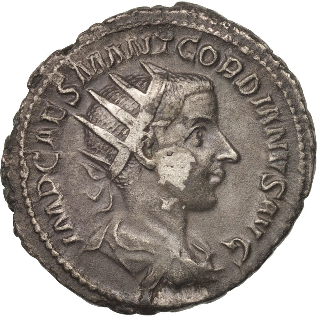 Moneta, Gordian III, Antoninianus, Rome, AU(50-53), Bilon, RIC:4