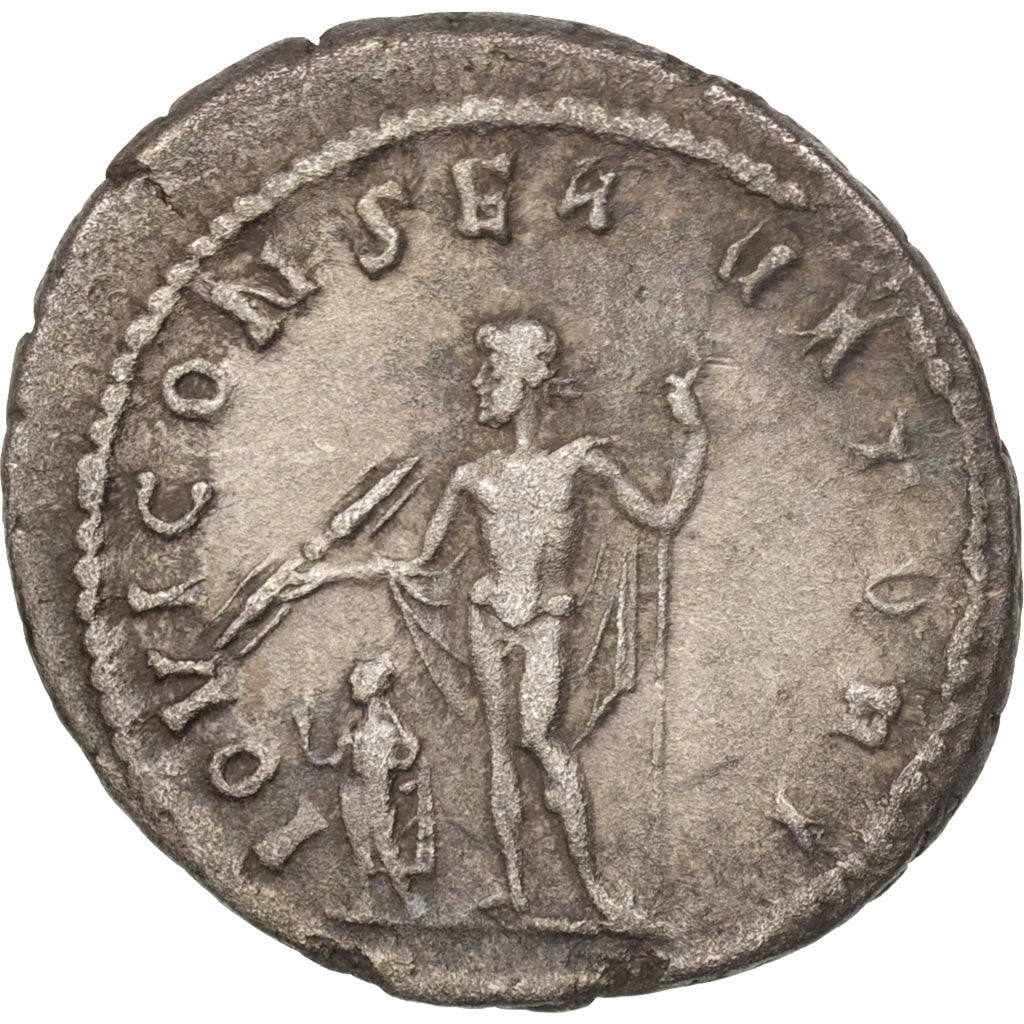 Coin, Gordian III, Antoninianus, Rome, AU(50-53), Billon, RIC:2