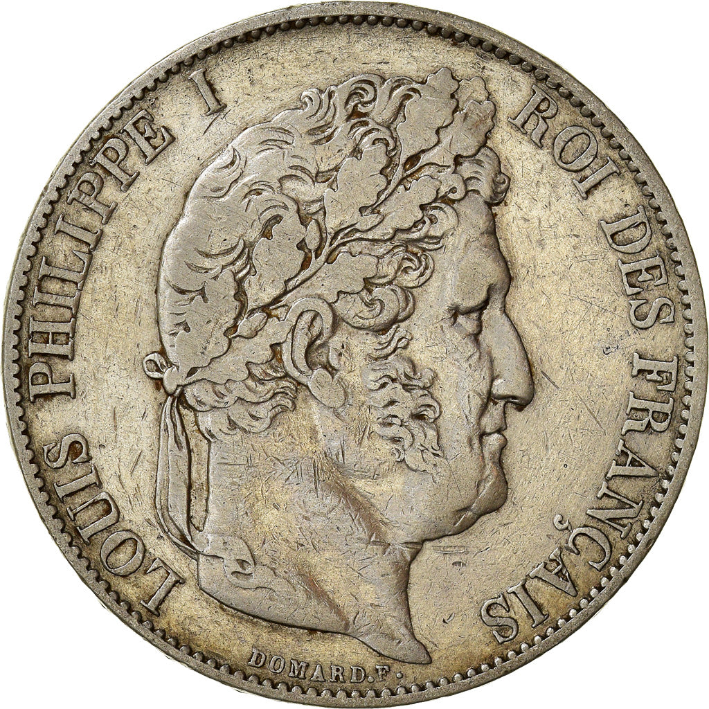 Coin, France, Louis-Philippe, 5 Francs, 1846, Lille, VF(30-35), Silver