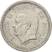 Coin, Monaco, Louis II, Franc, 1943, AU(50-53), Aluminum, KM:120, Gadoury:MC131