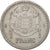 Coin, Monaco, Louis II, Franc, 1943, AU(50-53), Aluminum, KM:120, Gadoury:MC131