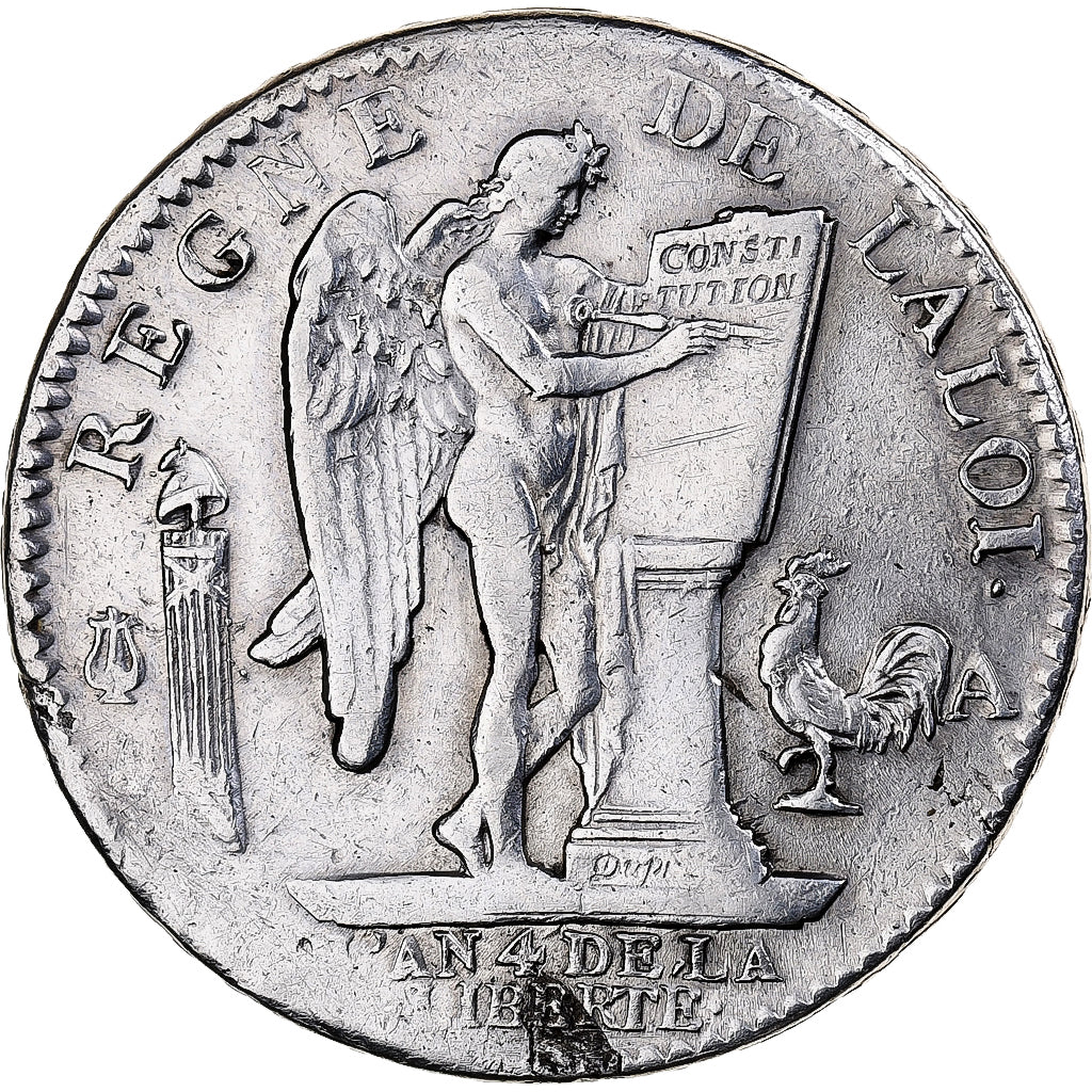 Frankrijk, Louis XVI, Écu de 6 livres françois, 1792 / AN 4, Paris, 2nd