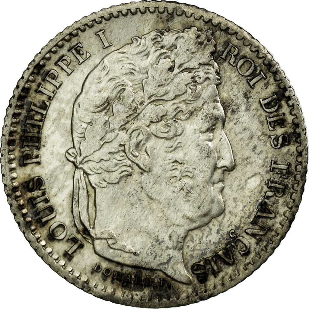 Coin, France, Louis-Philippe, 25 Centimes, 1846, Paris, AU(50-53), Silver