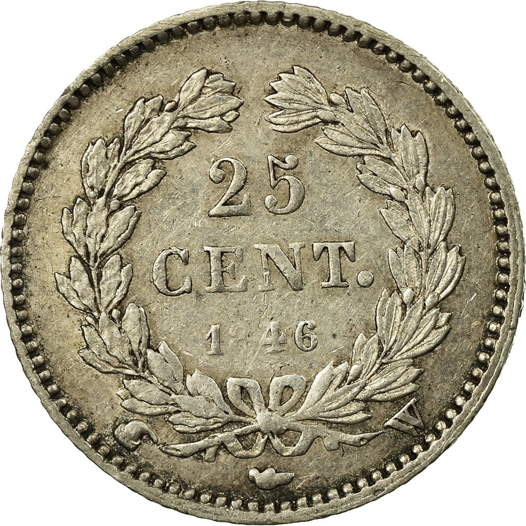 Monnaie, France, Louis-Philippe, 25 Centimes, 1846, Lille, TB+, Argent