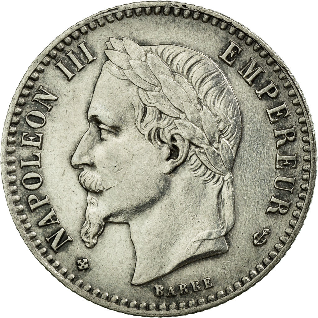 Coin, France, Napoleon III, Napoléon III, 50 Centimes, 1864, Strasbourg