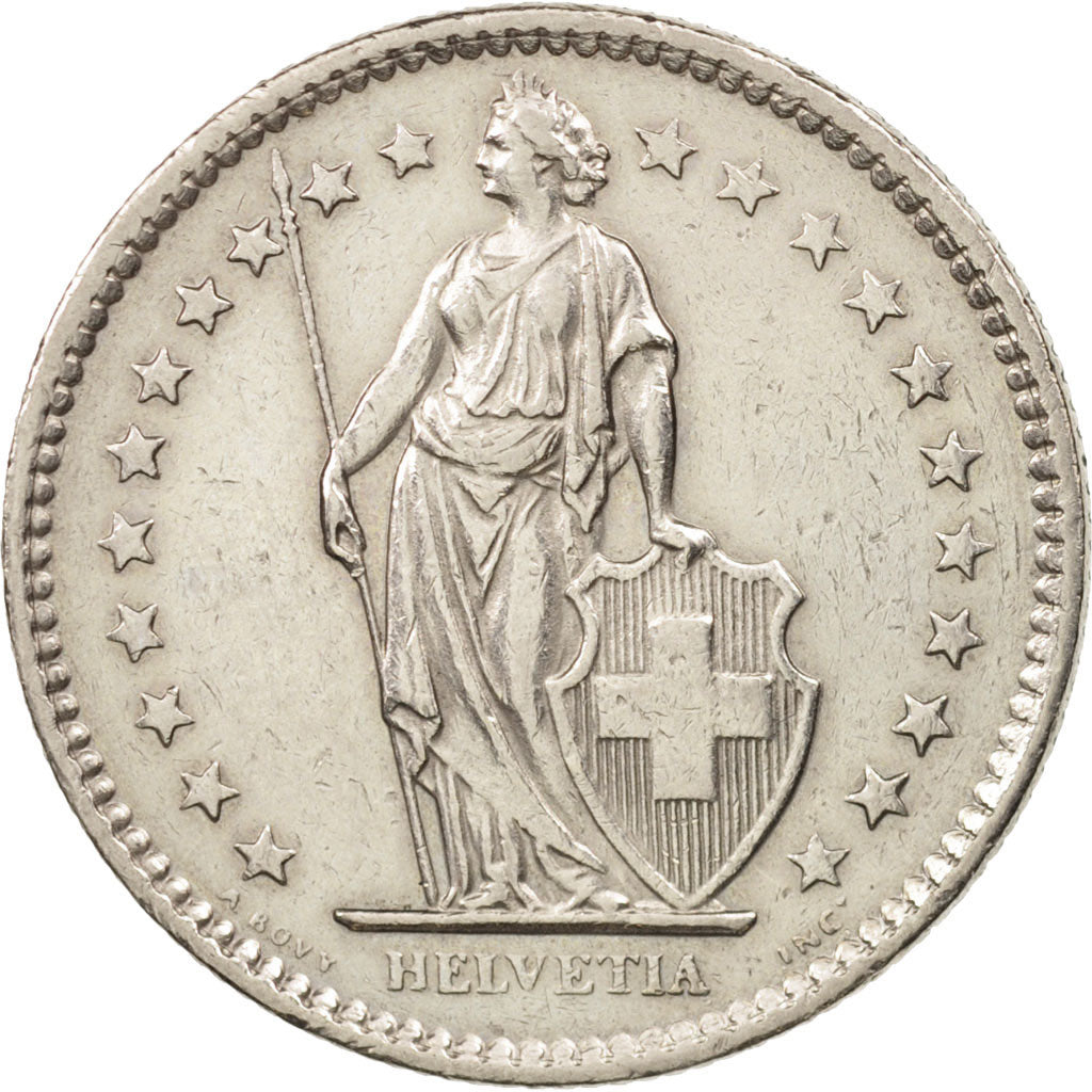 Coin, Switzerland, 2 Francs, 1981, Bern, AU(50-53), Copper-nickel, KM:21a.1