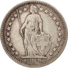 Coin, Switzerland, 1/2 Franc, 1920, Bern, VF(30-35), Silver, KM:23