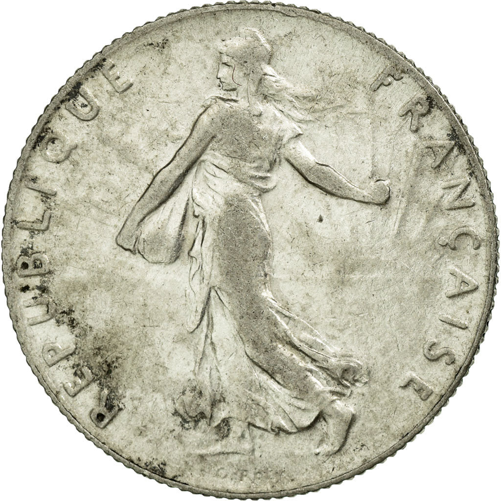 Coin, France, Semeuse, 50 Centimes, 1900, Paris, AU(50-53), Silver, KM:854