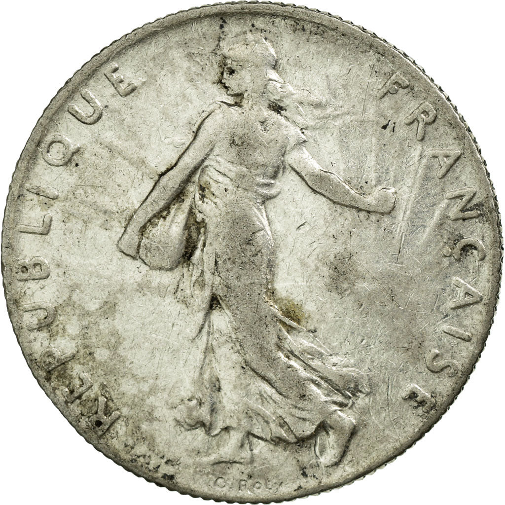 France, 50 Centimes, Semeuse, 1902, Paris, Argent, TB+, Gadoury:420, KM:854