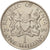 Münze, Kenya, Shilling, 1989, British Royal Mint, VZ+, Copper-nickel, KM:20