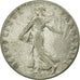 Coin, France, Semeuse, 50 Centimes, 1911, Paris, VF(20-25), Silver, KM:854