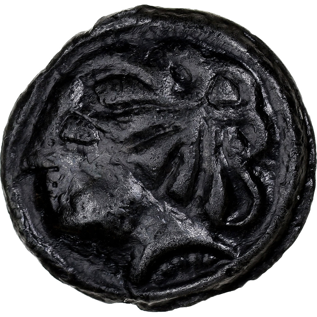 Durocassi, Potin, ca. 60-40 BC, Potin, AU(50-53), Delestrée:2630