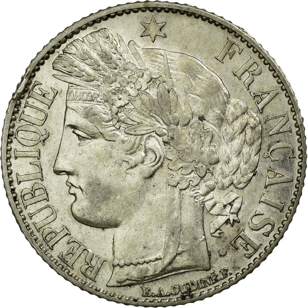 Monnaie, France, Cérès, Franc, 1894, Paris, SUP, Argent, KM:822.1
