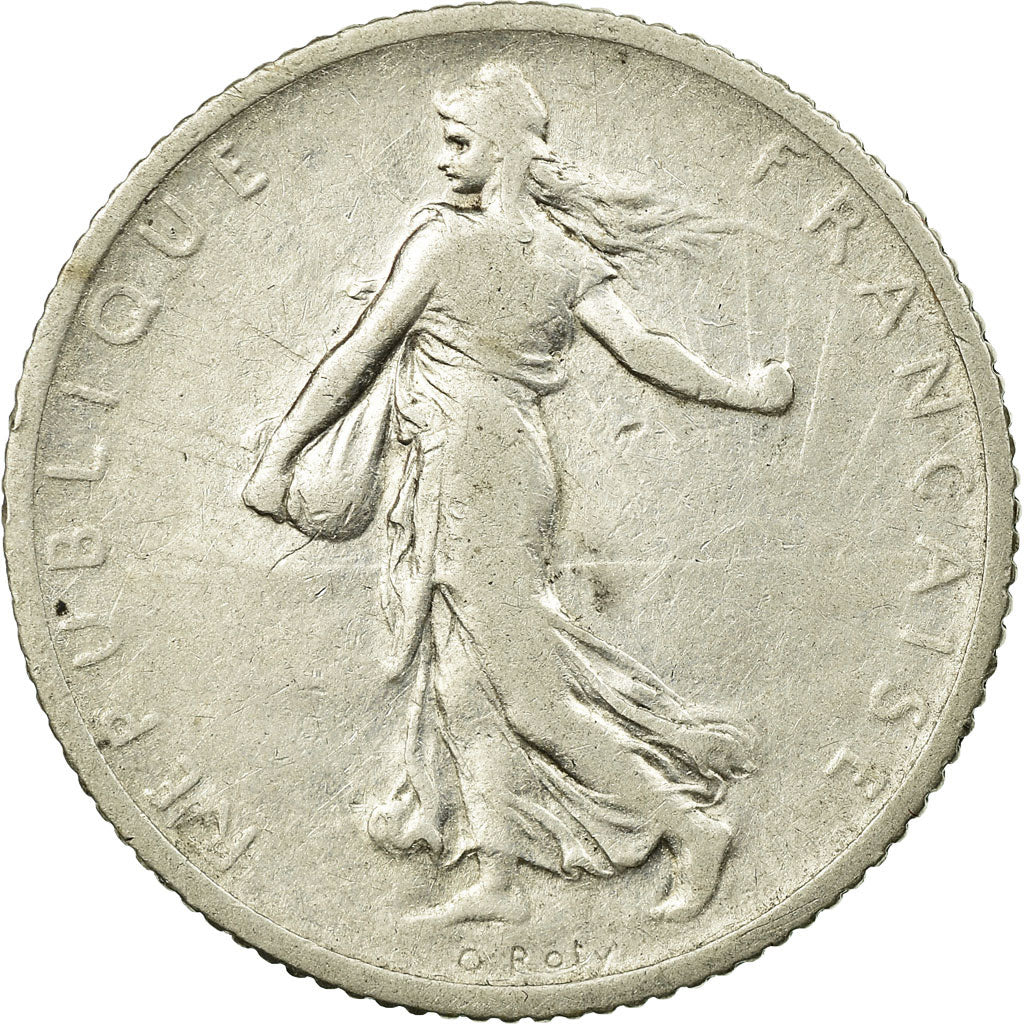 Moneda, Francia, Semeuse, Franc, 1903, Paris, BC+, Plata, KM:844.1, Gadoury:467