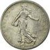 Coin, France, Semeuse, Franc, 1908, Paris, EF(40-45), Silver, KM:844.1