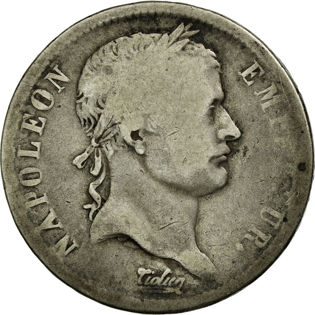 Coin, France, Napoléon I, 2 Francs, 1811, Perpignan, VG(8-10), Silver