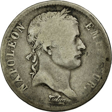 Coin, France, Napoléon I, 2 Francs, 1811, Perpignan, VG(8-10), Silver