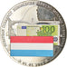 Francja, Medal, Monnaie Européenne, Billet de 100 Euro, Polityka
