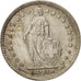 Coin, Switzerland, Franc, 1944, Bern, AU(55-58), Silver, KM:24