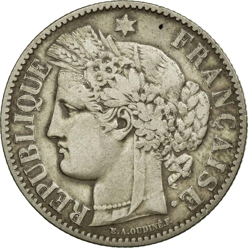 Monnaie, France, Cérès, 2 Francs, 1881, Paris, TTB, Argent, KM:817.1