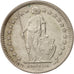 Coin, Switzerland, 1/2 Franc, 1960, Bern, AU(55-58), Silver, KM:23