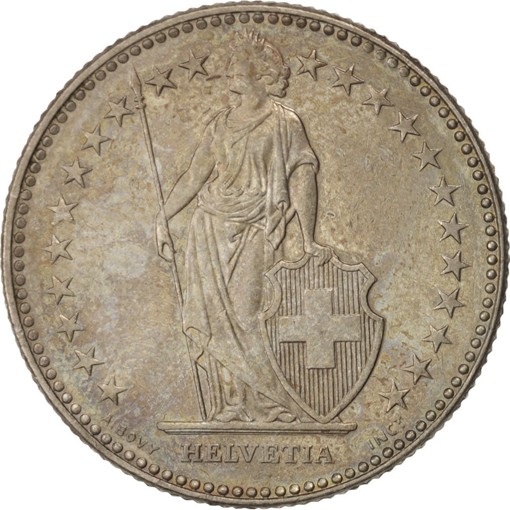 Monnaie, Suisse, 2 Francs, 1988, Bern, SUP, Copper-nickel, KM:21a.3