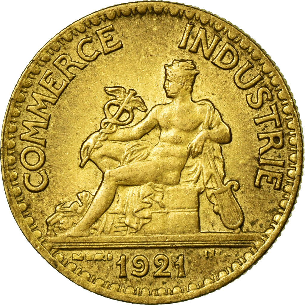 Monnaie, France, Chambre de commerce, 50 Centimes, 1921, SUP+, Aluminum-Bronze