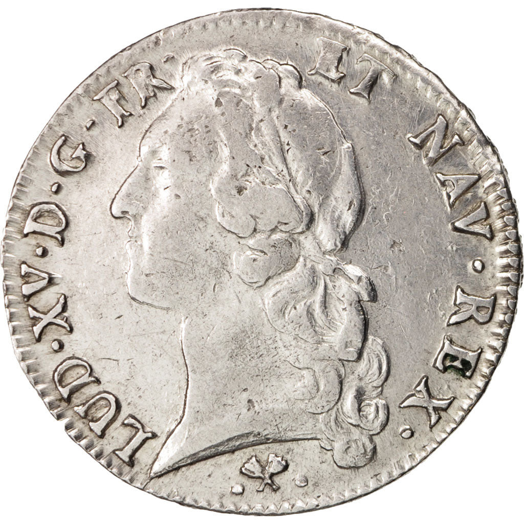 France, Louis XV, Écu au bandeau, 1768, Bayonne, Silver, VF(30-35), Gadoury:322