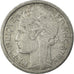 Monnaie, France, Morlon, Franc, 1945, Beaumont le Roger, TTB, Aluminium