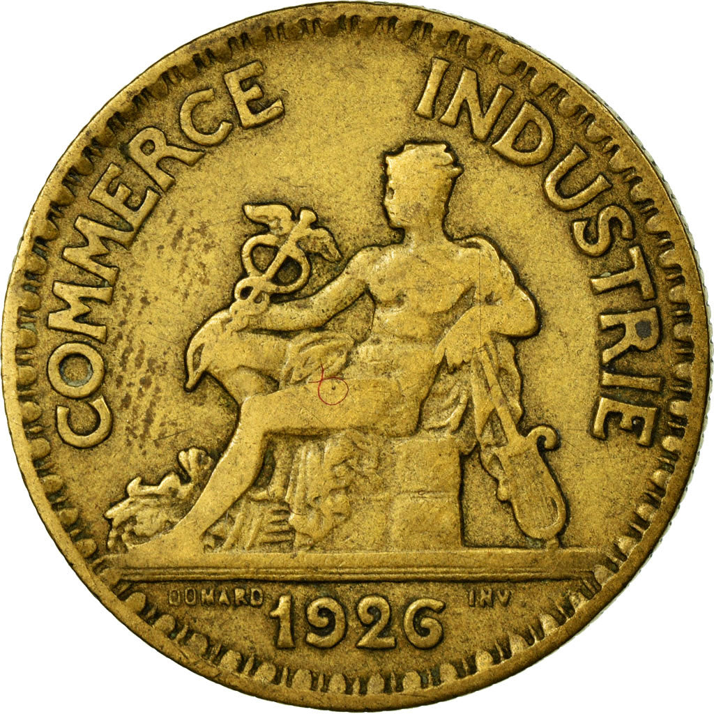 Moneta, Francia, Chambre de commerce, 2 Francs, 1926, Paris, BB