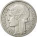 Coin, France, Morlon, 2 Francs, 1945, Beaumont le Roger, AU(50-53), Aluminum