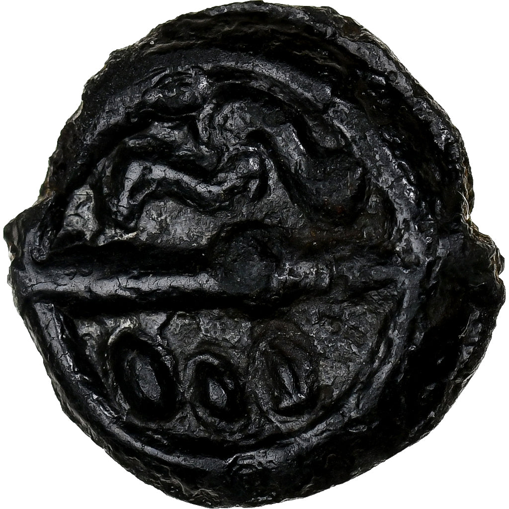 Caletes, Potin aux esses, 1st century BC, Potin, AU(50-53), Delestrée:S535B