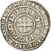 France, Charles VI, Gros aux lis, 1380-1422, Tournai, Billon, TTB, Duplessy:384