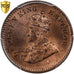 Coin, INDIA-BRITISH, George V, 1/12 Anna, 1 Pie, 1933, Calcutta, PCGS, MS66RD