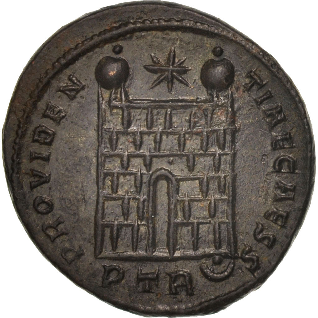 Coin, Constantine II, Follis, Trier, MS(64), Bronze, RIC:479