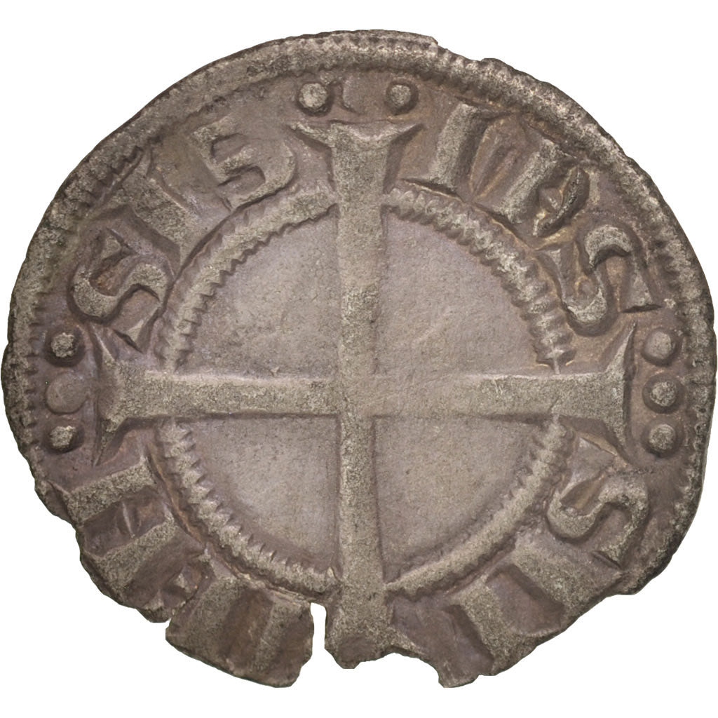 Moneta, Francia, Provence, Denarius, Marseille, BB, Argento, Boudeau:814